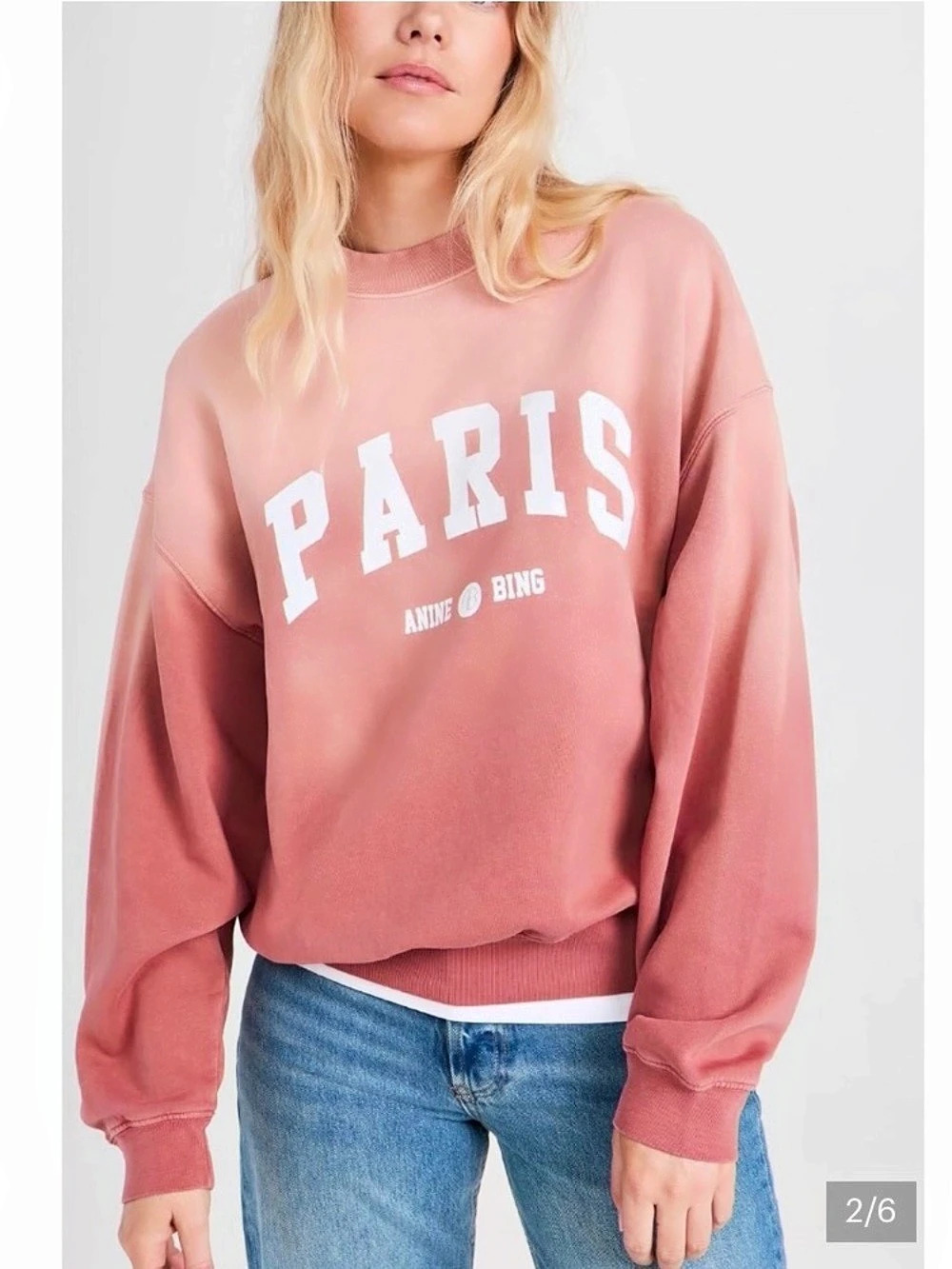 Anine Bing Jaci Sweatshirt University Paris